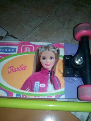 Patineta Para Niña Monpat Barbie Importada