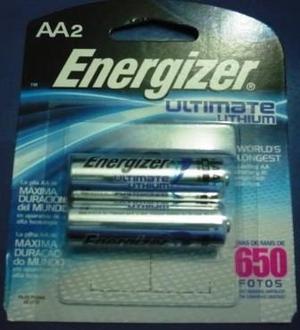 Pilas Aa Energizer Lithium Ultimate Made In Usa Vence 