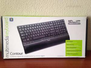 Teclado Multimedia Klip Xtreme Contour Kkm-260s