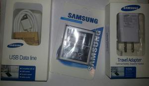 Bateria Samsung S4 Grande,cable Usb Y Cargador Original Kit