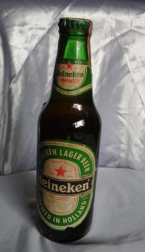 Botella De Cerveza Holanda Heineken Sellada Coleccionistas