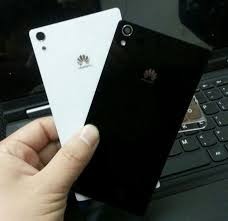 Tapa Trasera Huawei P7 Negra Y Blanca Originales