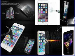 Vidrio Templado Protector Iphone 4/4s 5/5s 6/6 Plus 9h Hd