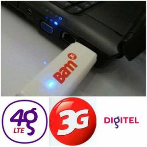 Bam Digitel 3g Y 4g Lte Con O Sin Linea Como Deseen