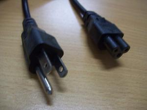 Cable De Poder Pc Monitor Laptop Ups Impresora 1 Mt Nuevos