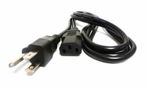 Cables Poder Para Cpu, Monitor, Impresora En Perfecto Estado