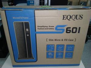 Case Slim Fuente 600w, Marca: Eqqus, Modelo:s601 S/tienda