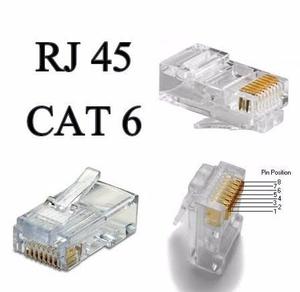 Conectores Rj45 Cat6