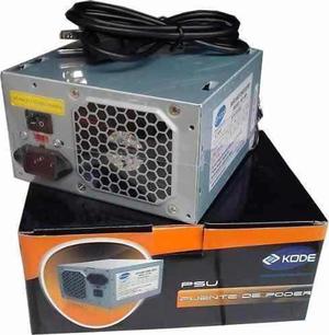 Fuente De Poder Kode 600w 20+4 Pines Pc Sata