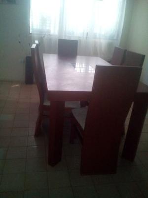 Juego De Comedor Moderno De 6 Puestos