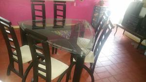 Juego De Comedor Seis Puestos