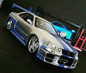 Nissan Skyline Fast 2 Furious Rapido Furioso 2 Jada Esc 1/24