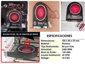 Oferta Fan Cooler Evercool Tarjeta Video Fox Sb-f1 Nuevo