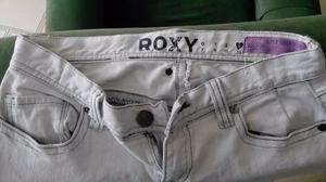 Pantalones Jeans Roxy Y Sandalias Bajitas Y De Plataforma