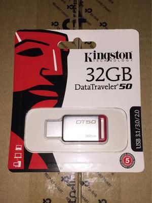 Pendrive 32gb Kingston Original Metal Usb 