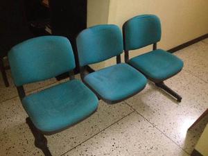 Se Venden 3 Juegos De Sillas De Sala De Espera