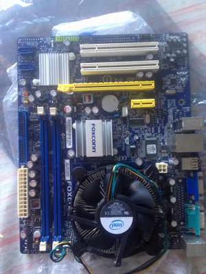 Tarjeta 775 Ddr3 Foxcon Con Pentium E