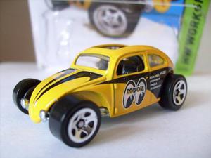 Vw Beetle Custom Mooneyes Hw 1/64