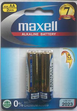 Blister De 2 Pilas Maxell Aa-aaa 100%originales