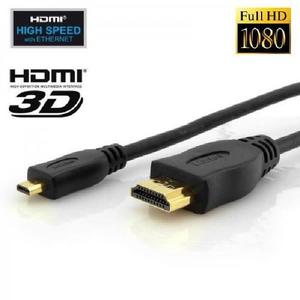 Cable Adaptador Hdmi A Micro Hdmi 1.5m Celular Tablet Chara