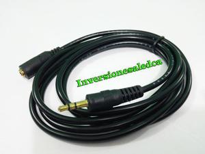 Cable Extensión Plug Auxiliar 3.5mm Macho-hembra