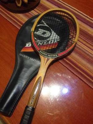 Raqueta De Tenis Profesional Dunlop Con Estuche Original