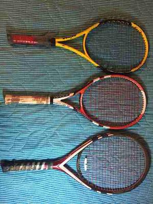 Raquetas De Tenis Marca Babolat Y Prince (usadas)