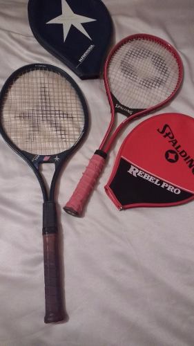 Raquetas Tenis Spalding Rebel Pro 4 3/8l Y Kneissl L