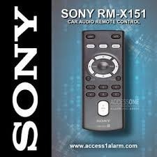 Control Remoto Sony Rm X151 Original Con Pila Nueva