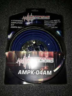 Extreme Audio Kit De Instalación Cables N°4