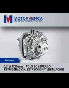 Motor Ventilador De 18w rpm 115v Motorvenca Oferta!