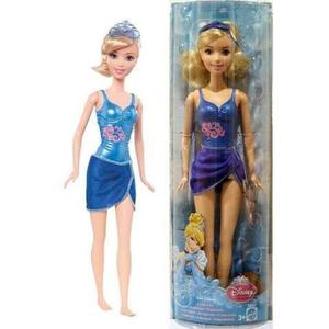 Barbie Princesa Disney Playa Mattel Cenicienta Ariel Niña