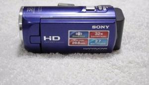 Camara Sony Hd Digital Modelo Hdrcx220e Color Azul