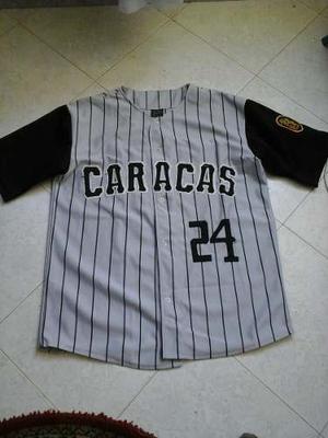 Camisa Del Caracas Beisbol (usada)