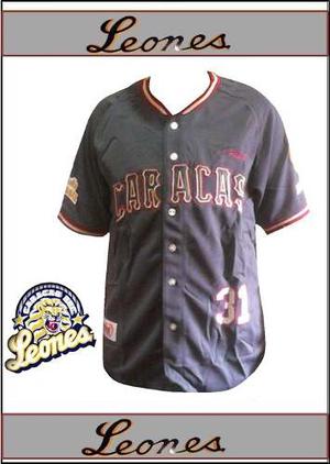 Camisa Del Leones De Caracas Liquidando Mercancia S & M