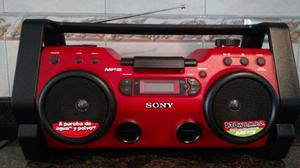 Equipo De Sonido Portatil Sony Mp3 Cd Radio 25-h2ocp