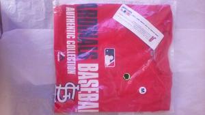 Franela Mlb Cardenales De San Luis Color Rojo Talla M