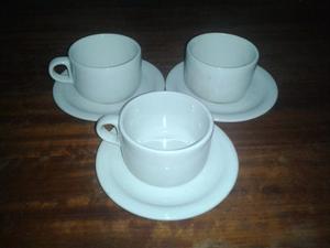 Tazas Blancas Para Cafetin