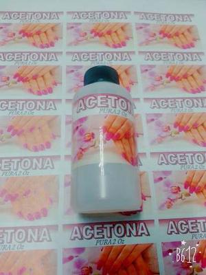 Acetona Pura 2 Oz Excelente Calidad Oferta