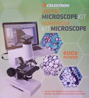 Microscópico Kit Digital Celestron 600x Power