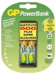 Power Back Y Batería Recargable Gp Aaa