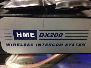 Sistema Intercom Inalámbrico Completo Hme Dx200