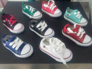 Zapatos Tipo Converse Para Niños Y Niñas