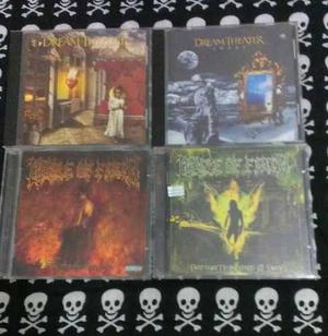 Cd Dream Theater, Cradle Of Filth, Santana, Rock, Blues