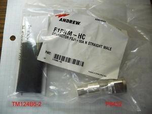 Conector N Macho Andrew Para Cable Heliax De 1/4