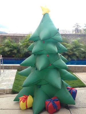 Inflables Arbol De Navidad Con Sus Regalos Y Luces