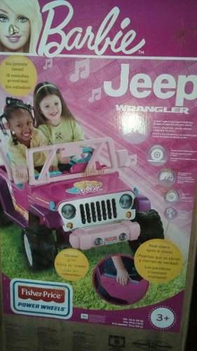 Jeep Wrangler Fisher Price Nuevos