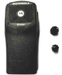 Kit Carcasa Motorola Ep450 Con Perillas Etiquetas Dustcover