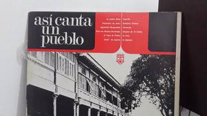 Lp Disco Acetato Musica Guayanesa, Asi Canta Un Pueblo Album