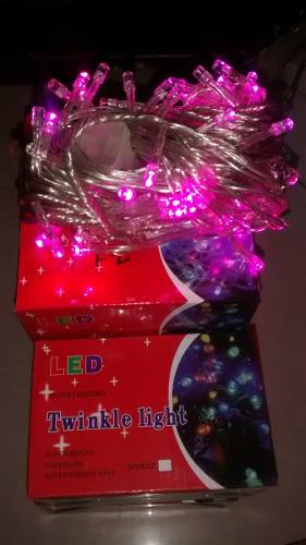 Luces De Navidad 100 Led Lineal